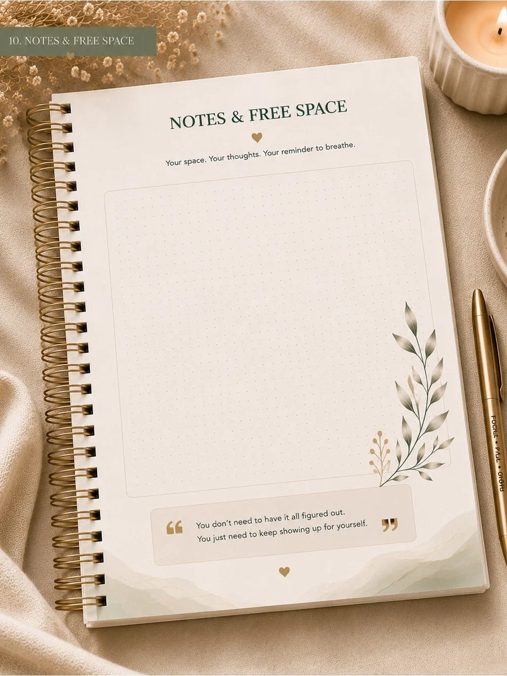 Momentum OS ADHD Planner-Calm Life System for Overwhelmed Minds-Premium Planner